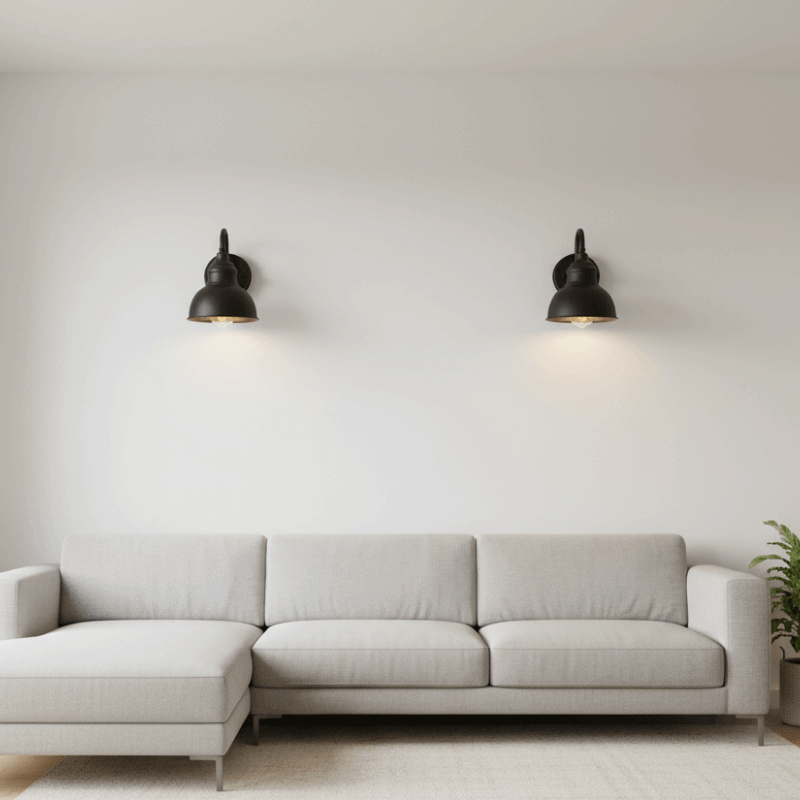 Applique murale industrielle